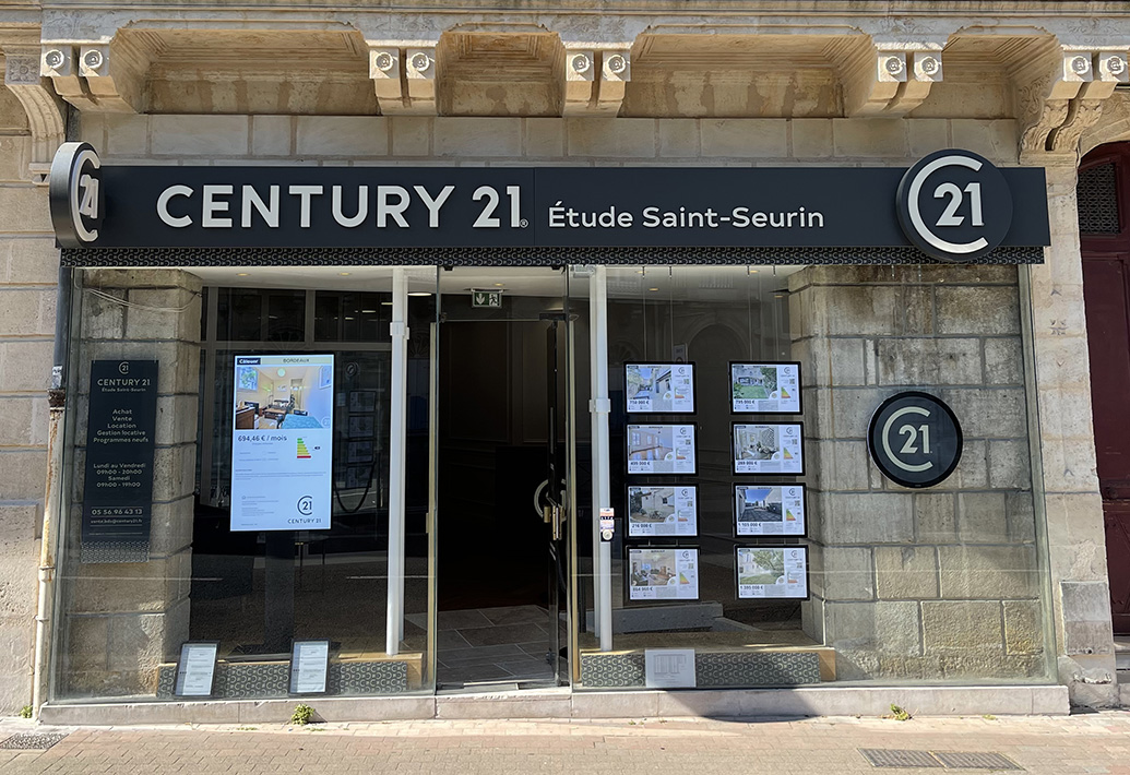 Agence immobilière CENTURY 21 Etude Saint-Seurin, 33000 BORDEAUX