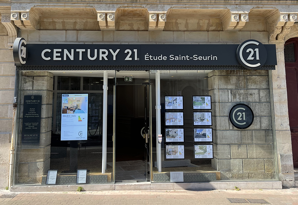 Agence immobilièreCENTURY 21 Etude Saint-Seurin, 33000 BORDEAUX