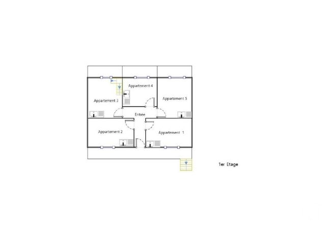 Appartement à vendre - 5 pièces - 59.09 m2 - BEGLES - 33 - AQUITAINE - Century 21 Etude Saint-Seurin