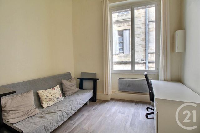 Appartement Studio à louer - 1 pièce - 18.79 m2 - BORDEAUX - 33 - AQUITAINE - Century 21 Etude Saint-Seurin
